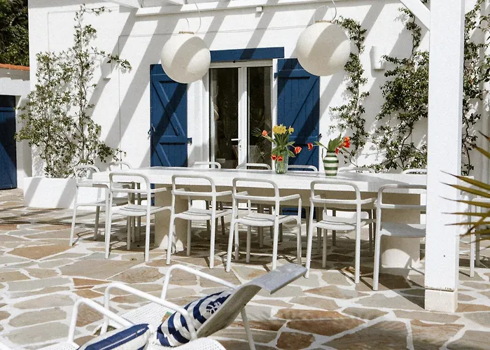 Дом отдыха Centre Piscine Acces Ocean A Pied Гетари