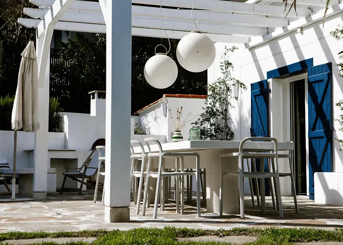 Дом отдыха Centre Piscine Acces Ocean A Pied Гетари