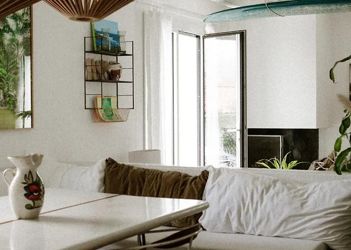 Maison Dominos Centre Piscine Acces Ocean A Pied Guéthary