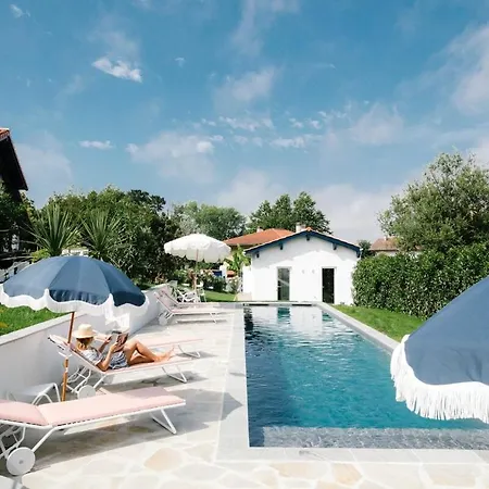 Ferienhaus Maison Dominos Centre Piscine Acces Ocean A Pied Guéthary